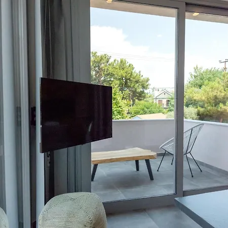 Charming Thasos | Lotus | 2 Bedrooms | Furnished Balcony With Sea View | Rachoni, Skala Rachoniou Villa Skala Rachoni (Thasos)
