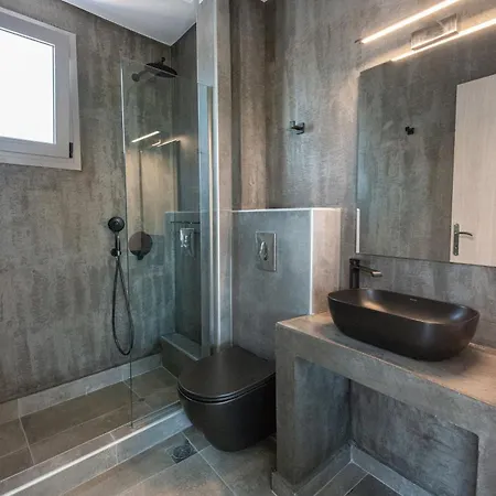 Villa Charming Thasos | Lotus | 2 Bedrooms | Furnished Balcony With Sea View | Rachoni, Skala Rachoniou *